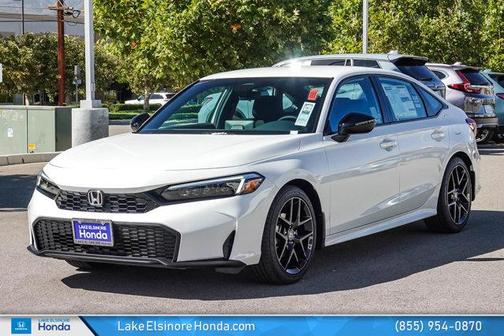 Platinum White Pearl 2026 Honda Civic Sport