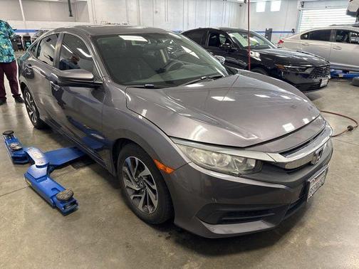Modern Steel Metallic 2018 Honda Civic EX