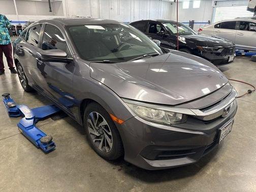 Modern Steel Metallic 2018 Honda Civic EX