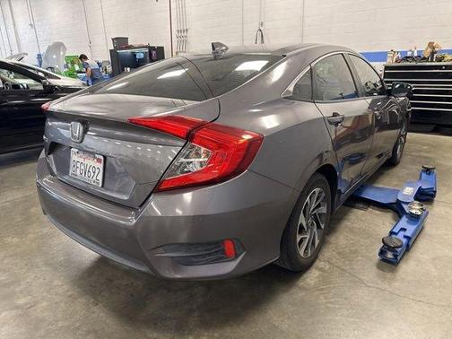 Modern Steel Metallic 2018 Honda Civic EX