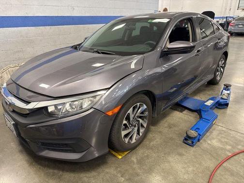 Modern Steel Metallic 2018 Honda Civic EX