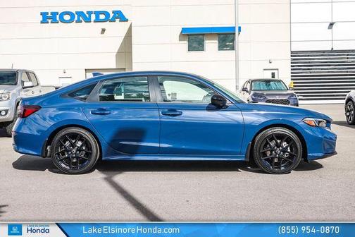 Blue Lagoon 2026 Honda Civic Hybrid Sport