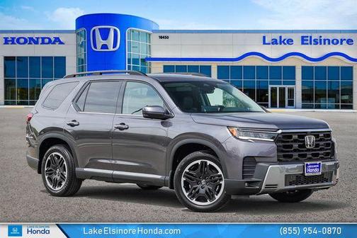 Modern Steel Metallic 2026 Honda Pilot Touring S