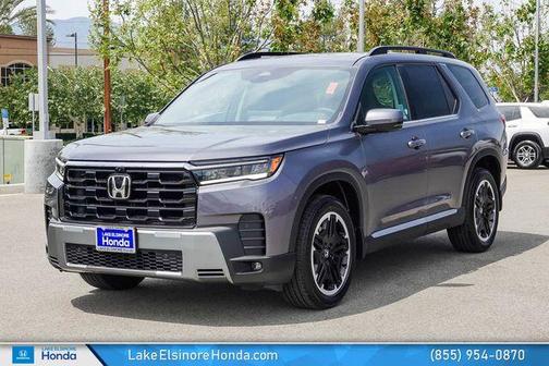 Modern Steel Metallic 2026 Honda Pilot Touring S