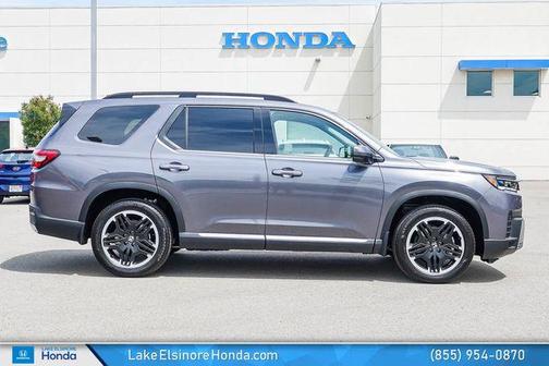 Modern Steel Metallic 2026 Honda Pilot Touring S