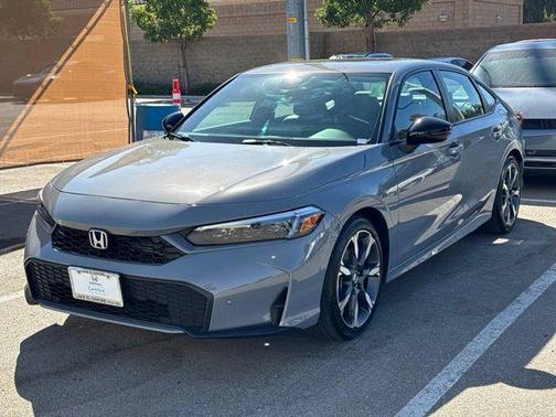 Urban Gray Pearl 2025 Honda Civic Hybrid TOURING