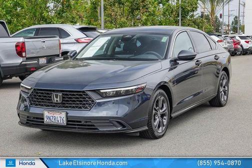 Meteorite Gray Metallic 2024 Honda Accord Hybrid EX-L