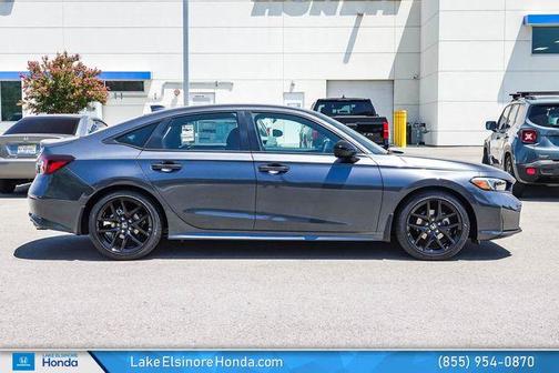 Meteorite Gray Metallic 2026 Honda Civic Sport