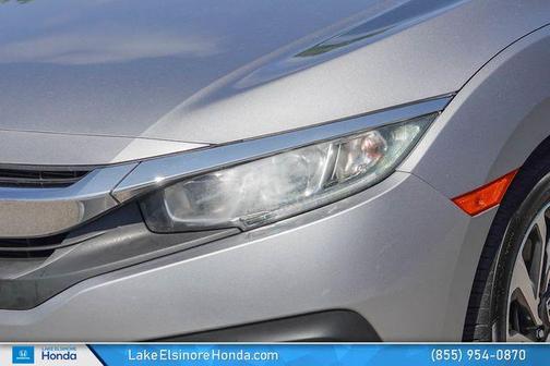 Lunar Silver Metallic 2016 Honda Civic EX