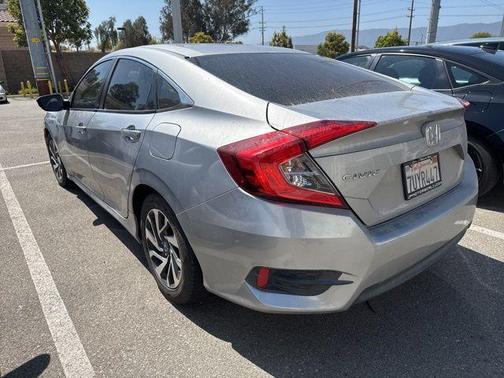 Lunar Silver Metallic 2016 Honda Civic EX