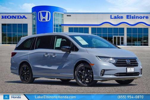 Sonic Gray Pearl 2024 Honda Odyssey Sport