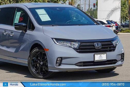 Sonic Gray Pearl 2024 Honda Odyssey Sport