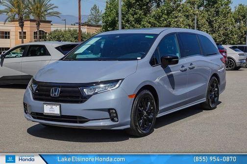 Sonic Gray Pearl 2024 Honda Odyssey Sport