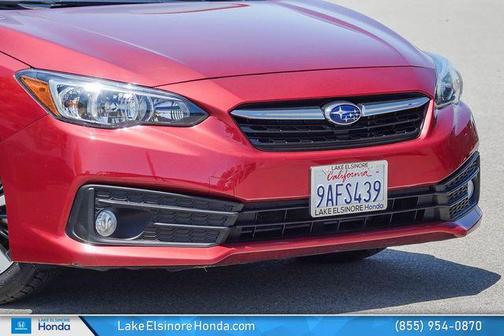 Crimson Red Pearl 2022 Subaru Impreza Premium