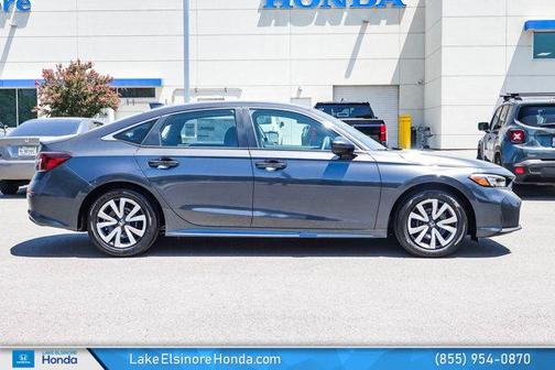Meteorite Gray Metallic 2026 Honda Civic LX