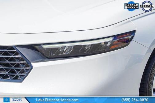 Platinum White Pearl 2024 Honda Accord LX