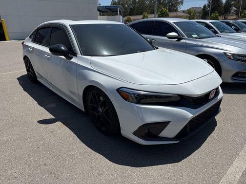 Platinum White Pearl 2024 Honda Civic Si Base