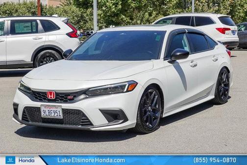 Platinum White Pearl 2024 Honda Civic Si Base