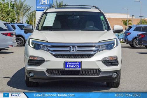 White Diamond Pearl 2016 Honda Pilot EX-L w/ Navigation