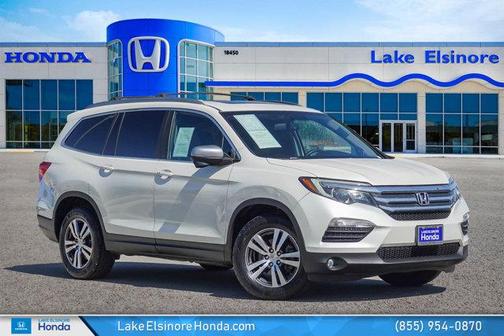 White Diamond Pearl 2016 Honda Pilot EX-L w/ Navigation