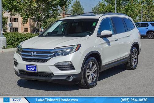 White Diamond Pearl 2016 Honda Pilot EX-L w/ Navigation