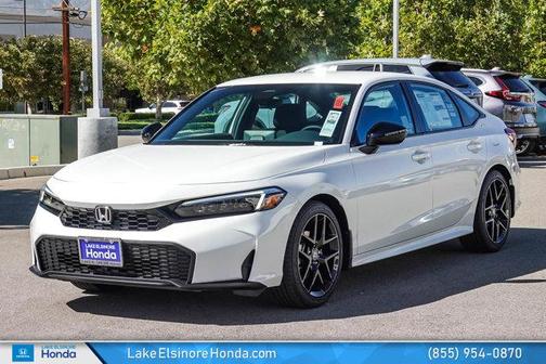 Platinum White Pearl 2026 Honda Civic Sport