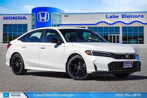 Platinum White Pearl 2026 Honda Civic Sport