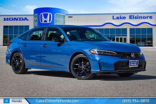Blue Lagoon 2026 Honda Civic Sport