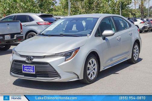 Classic Silver Metallic 2024 Toyota Corolla LE