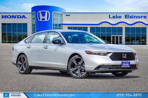 Solar Silver Metallic 2026 Honda Accord SE