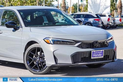 Urban Gray Pearl 2026 Honda Civic Hybrid Sport