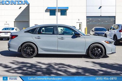 Urban Gray Pearl 2026 Honda Civic Hybrid Sport
