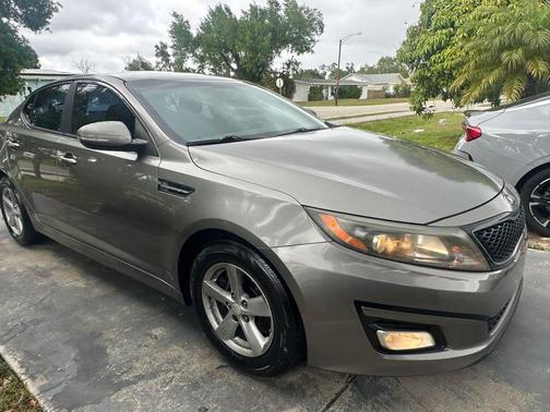Gray 2015 Kia Optima LX