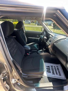 Gray 2013 Kia Soul +