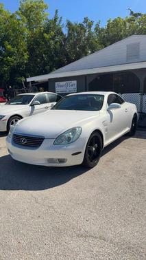 White 2002 Lexus SC 430 Base