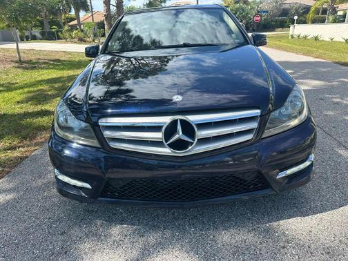 Lunar Blue Metallic 2012 Mercedes-Benz C-Class C 250 Sport