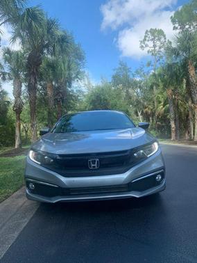 Lunar Silver Metallic 2020 Honda Civic EX