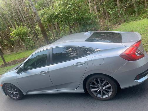Lunar Silver Metallic 2020 Honda Civic EX