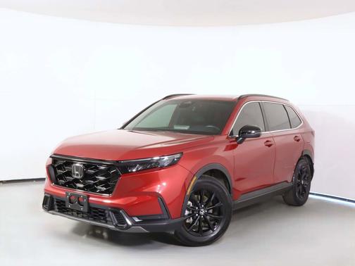 Radiant Red Metallic 2025 Honda CR-V Hybrid