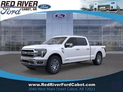Star White 2025 Ford F-150 Lariat