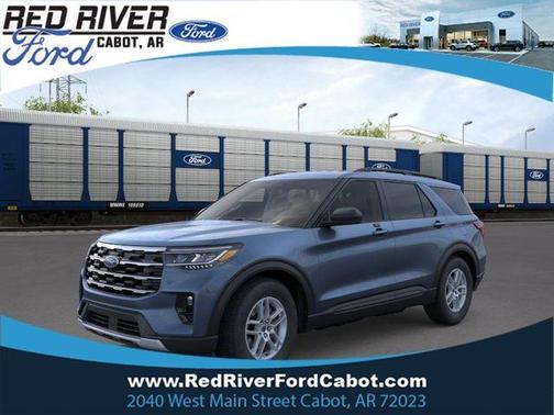 Vapor Blue Metallic 2026 Ford Explorer Active