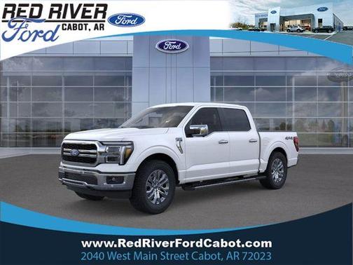White Metallic 2026 Ford F-150 Lariat