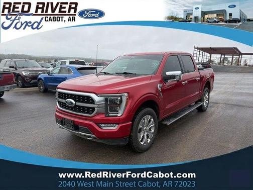 RAPID RED MET TINTED CC 2022 Ford F-150 PLATINUM