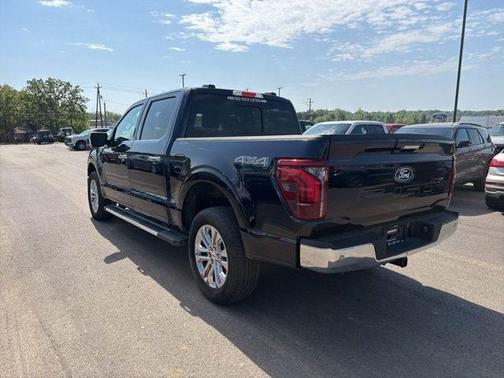 Antimatter Blue Metallic 2024 Ford F-150 Lariat