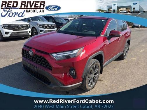 Ruby Flare Pearl 2024 Toyota RAV4 Hybrid XLE Premium