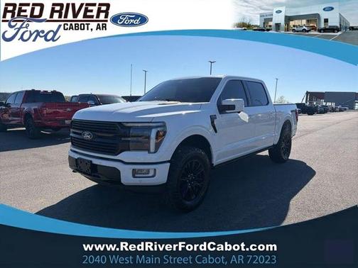 STAR WHITE METALLIC TRICOAT 2024 Ford F-150 PLATINUM