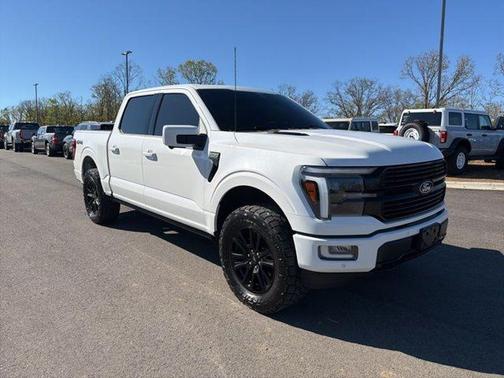 STAR WHITE METALLIC TRICOAT 2024 Ford F-150 PLATINUM