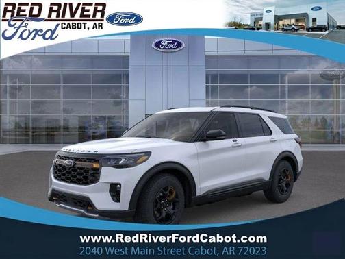 Space White Metallic 2026 Ford Explorer Tremor