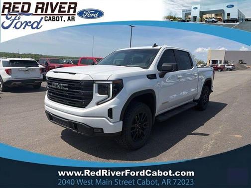 Summit White 2024 GMC Sierra 1500 ELEVATION