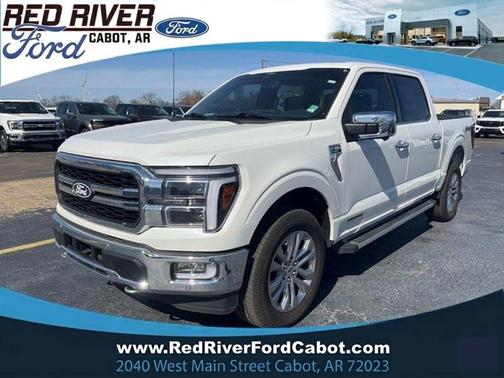 Star White 2024 Ford F-150 Lariat